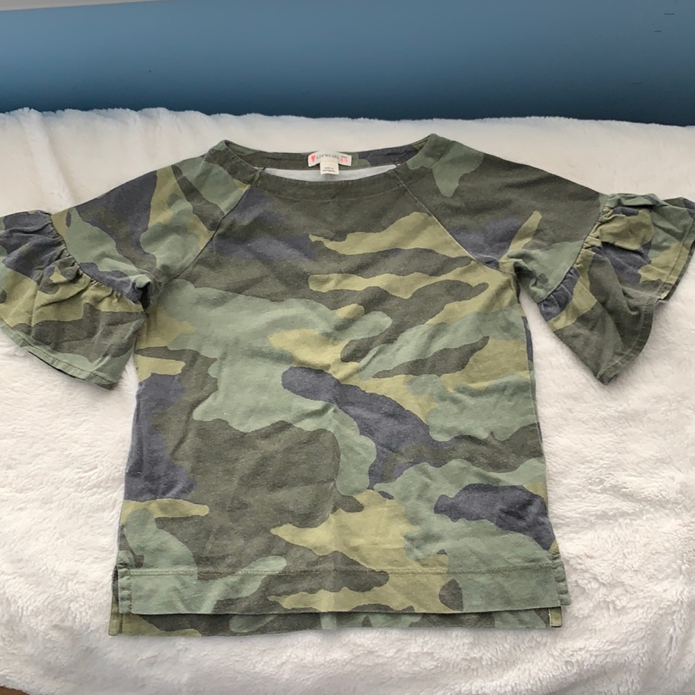 Crewcuts camo shirt